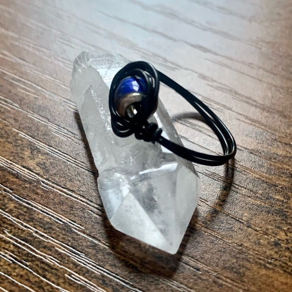 Goth Mood Handcrafted Ring - Picture 3 of 6